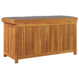 Scatola Cuscini da Esterno 113x50x60,5 cm Legno Massello Acacia