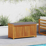 Scatola Cuscini da Esterno 113x50x60,5 cm Legno Massello Acacia