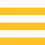 Paravento per Balcone Striscia Gialla e Bianca 120x1000 cm