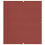 Paravento Balcone Terracotta 120x800 cm 100% Poliestere Oxford