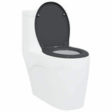 Sedile del WC Antracite 47 x 37 x 4 cm Duroplast