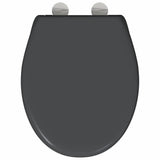 Sedile del WC Antracite 47 x 37 x 4 cm Duroplast
