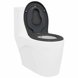 Sedile del WC con rilascio rapido Antracite