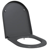 Sedile del WC Antracite 49 x 36 x 4 cm Duroplast