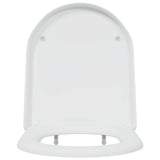 Sedile del WC Bianco 49 x 36 x 4 cm Duroplast