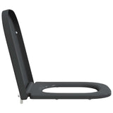 Sedile del WC Antracite 47,5 x 35 x 3,6 cm Duroplast