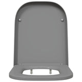 Sedile del WC Grigio 47,5 x 35 x 3,6 cm Duroplast