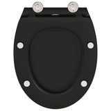 WC a rilascio rapido adatto per il sedile Nero