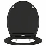 WC a rilascio rapido adatto per il sedile Nero