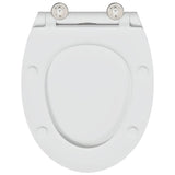 WC a rilascio rapido adatto per il sedile Bianco