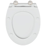 Sedile del WC Bianco 45,5 x 37,5 x 3,8 cm Duroplast