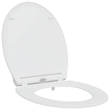Sedile del WC Bianco 45,5 x 37,5 x 3,8 cm Duroplast