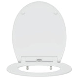 WC a rilascio rapido adatto per il sedile Bianco
