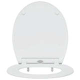 Sedile del WC Bianco 45,5 x 37,5 x 3,8 cm Duroplast