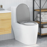 Sedile del WC Grigio 47 x 36 x 3,4 cm Duroplast