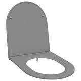 Sedile del WC Grigio 47 x 36 x 3,4 cm Duroplast