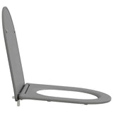 Sedile del WC Grigio 47 x 36 x 3,4 cm Duroplast
