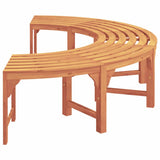 Panchina per Alberi 2 pcs Naturale 160 x 80 x 45cm
