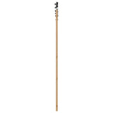 Porta scorrevole ORKDAL Naturale e Nero 73,5 x 211 cm