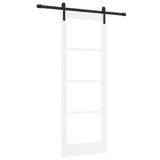 Porta Scorrevole ORKDAL Bianco 78 x 211 cm Legno e metallo