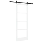 Porta Scorrevole ORKDAL Bianco 78 x 211 cm Legno e metallo