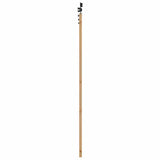 Porta scorrevole ORKDAL Naturale e Nero 93 x 202 cm