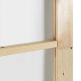 Porta scorrevole ORKDAL Naturale e Nero 61 x 198,5 cm