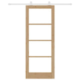 Porta scorrevole ORKDAL Marrone 83 x 211 cm