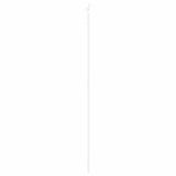 Porta Scorrevole ORKDAL Bianco 93 x 232 cm Legno e metallo