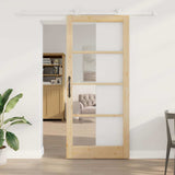 Porta scorrevole ORKDAL Naturale 93 x 211 cm