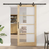 Porta scorrevole Naturale 93 x 202 cm