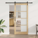 Porta scorrevole Naturale 93 x 211 cm