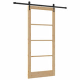 Porta scorrevole Naturale 93 x 211 cm
