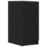 Scrivania Rovere Nero 133 x 50 x 75 cm Legno truciolato