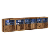 Madia LED Legno vecchio 283 x 37 x 67 cm Legno truciolato