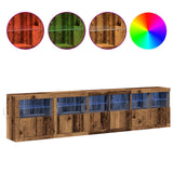 Madia LED Legno vecchio 283 x 37 x 67 cm Legno truciolato