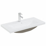 Mobile lavabo Rovere nero 80 x 39 x 62 cm Legno truciolato