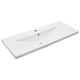 Mobile lavabo Rovere nero 100 x 39 x 62 cm Legno truciolato
