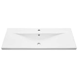 Mobile lavabo Rovere nero 100 x 39 x 62 cm Legno truciolato