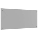 Rivestimento da Cucina Grigio chiaro 90 x 40 cm vetro temperato