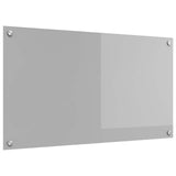 Rivestimento da Cucina Grigio chiaro 90 x 50 cm vetro temperato