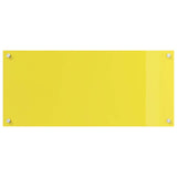 Rivestimento da Cucina Giallo 90 x 40 cm vetro temperato