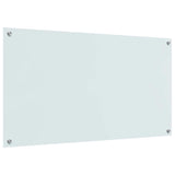 Rivestimento da Cucina Bianco 110 x 60 x 0,6 cm vetro temperato