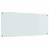 Rivestimento da Cucina Bianco 120 x 50 cm vetro temperato