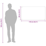 Rivestimento da Cucina Giallo 110 x 60 cm vetro temperato