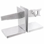 Fermalibri 2 pcs Argento 11 x 14 x 17.5 cm Alluminio