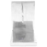 Fermalibri 2 pcs Argento 11 x 14 x 17.5 cm Alluminio