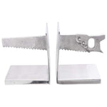 Fermalibri 2 pcs Argento 11 x 14 x 17.5 cm Alluminio