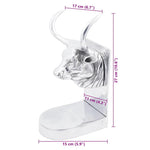 Fermalibri 2 pcs Argento 17 x 15 x 27 cm Alluminio
