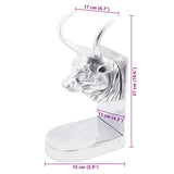 Fermalibri 2 pcs Argento 17 x 15 x 27 cm Alluminio